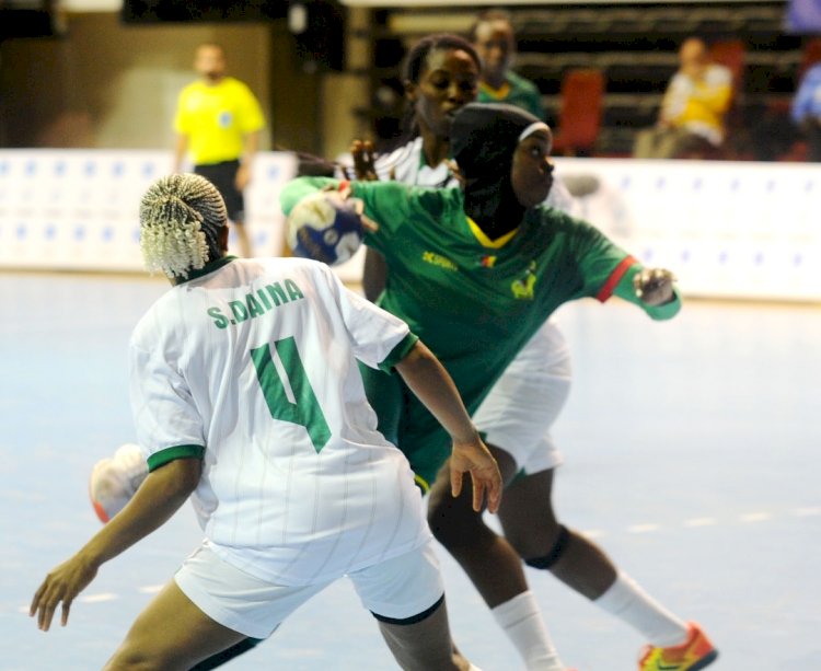 24eme CAN DE HANDBALL DAMES : DEMI-FINALES PREMIER OBJECTIF ATTEINT POUR LE CAMEROUN.