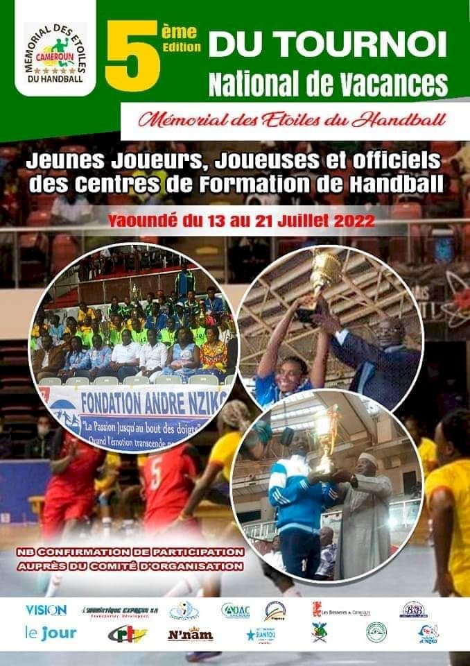 Handball :  C'EST PARTI POUR LA 5E ÉDITION DU MÉMORIAL DES ÉTOILES DU HANDBALL CAMEROUNAIS.