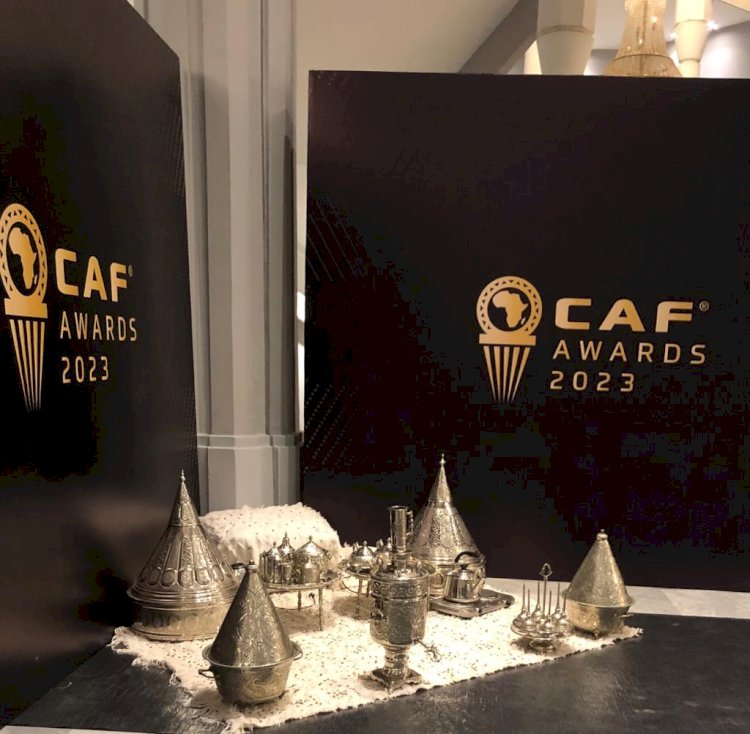 CAF AWARDS les premières images du palais des congrès de Marrakech.