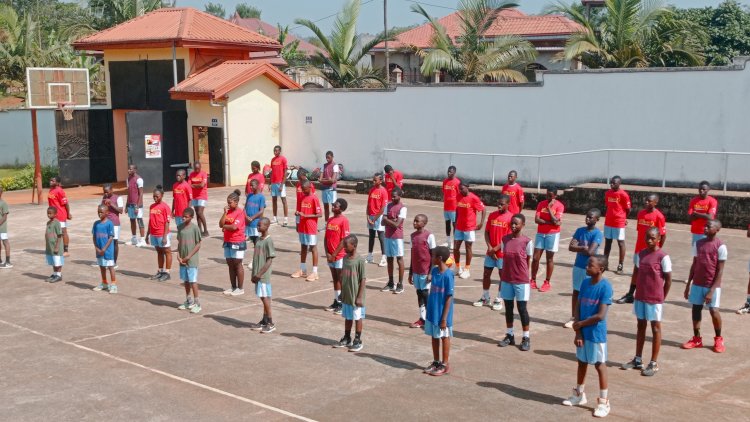 Bafang youth basketball camp la première journée validée.