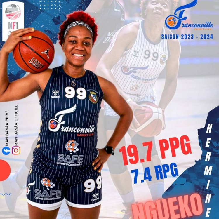 Basketball: Hermine Ngueko termine la saison en beauté.