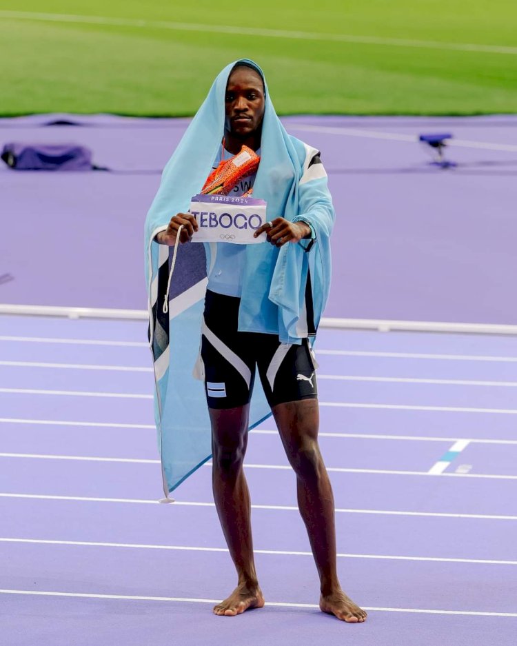 JO Paris 2024: Letsile Tebogo en or et historique.