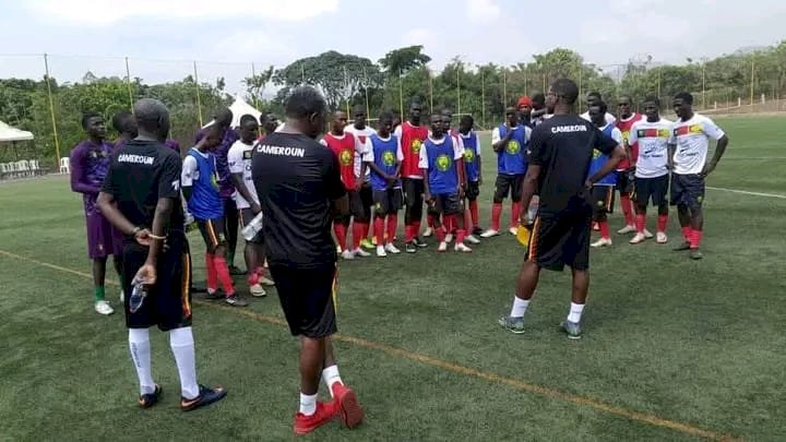 Football: Les Lions U17 en stage préparatoire pour le tournoi zonal UNIFFAC U-17 Cameroun 2024.