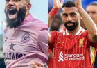 Premier League : Bryan Mbeumo et Mohamed Salah en lice pour le titre de Joueur de la Saison .