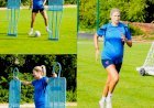 Grossesse et sport: Justine Vanhaevermaet au troisième trimestre et active!