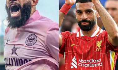 Premier League : Bryan Mbeumo et Mohamed Salah en lice pour le titre de Joueur de la Saison .