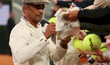 Roland Garros : Yannick Noah , au Cœur de la Journée Caritative!