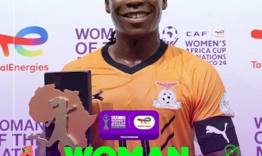 CAN FÉMININE MAROC 2024 : BARBRA BANDA, PREMIÈRE PARTICIPATION, PREMIÈRE WOMAN OF THE MATCH !
