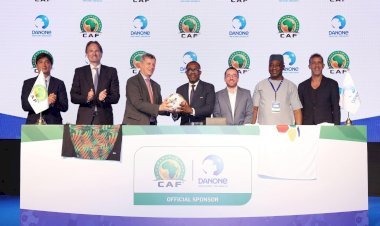 FOOTBALL : LA CAF ET DANONE MAIN DANS LA MAIN!