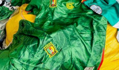LA DOUANE CAMEROUNAISE SAISIT DES MAILLOTS FOURTEEN CONTREFAITS DANS LA VILLE DE DOUALA !