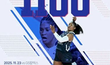 Volleyball : Leaticia Moma renforce sa réputation en Corée du Nord!