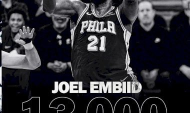 NBA : Joel Embiid franchit la barre des 13 000 points avec les 76ers !
