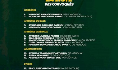 Futsal : 14 Lions prêts pour le duel face à l’Angola !