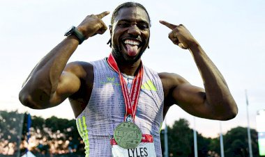 Athlétisme : Noah Lyles frappe fort avec un chrono de 9''79 et décroche le titre national du 100 m !