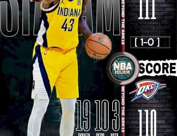 NBA : PASCAL SIAKAM ET INDIANA PACERS, UNE RENAISSANCE DRAMATIQUE FACE À OKLAHOMA CITY THUNDERS!