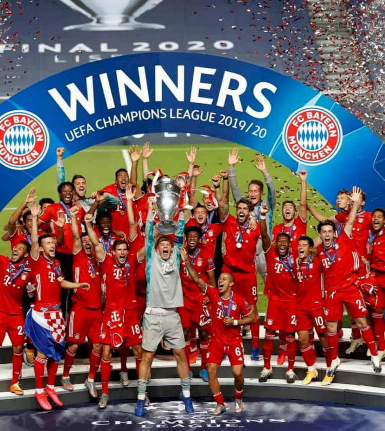 LIGUE EUROPÉENNE DES CHAMPIONS 2020: ET DE SIX POUR LE BAYERN.