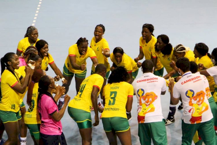 24e CAN HANDBALL DAMEs CAMEROUN LES LIONNES RUGISSENT FORT D'ENTRÉE.