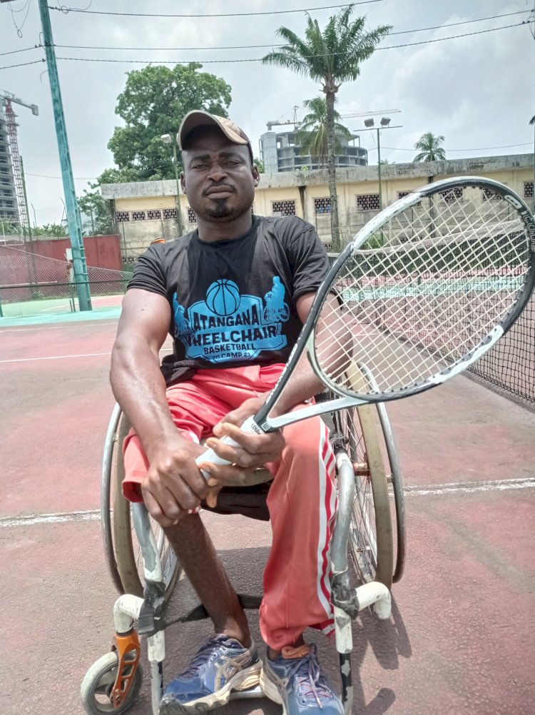 WHEEL CHAIR TENNIS: NDJALONG DOTO MOÏSE 