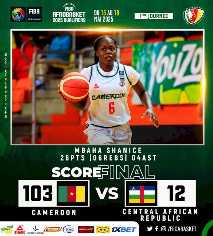 ELIM AFROBASKET U16 : Le Cameroun Pulvérise la République Centrafricaine!