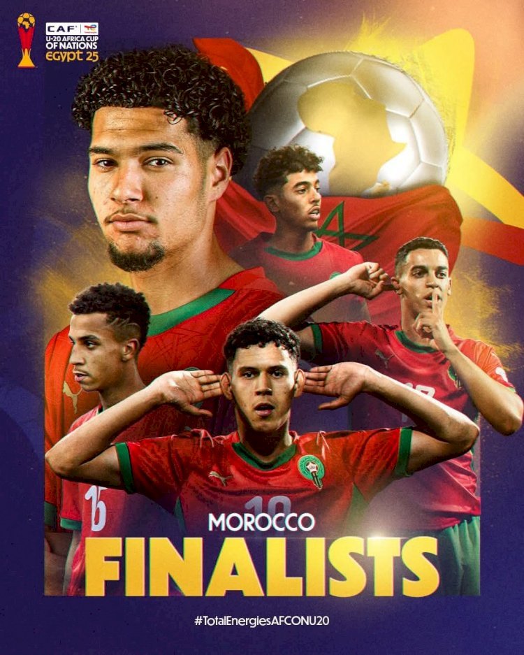 CAN U20 2025: Le Maroc Rejoint L'Afrique du Sud en Finale.