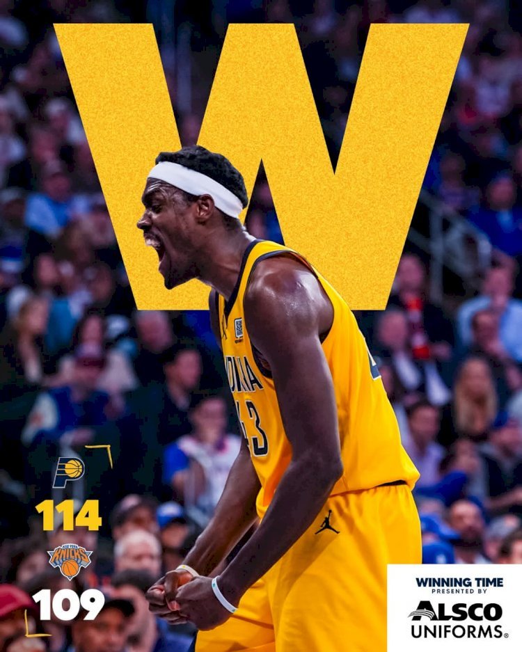 NBA : Pascal Siakam Pulvérise le Game 2, et Offre la Victoire aux Pacers.