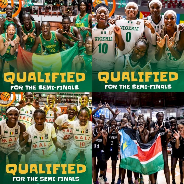AFROBASKET DAMES 2025 : LES DEMI-FINALES S'ANNONCENT PALPITANTES !