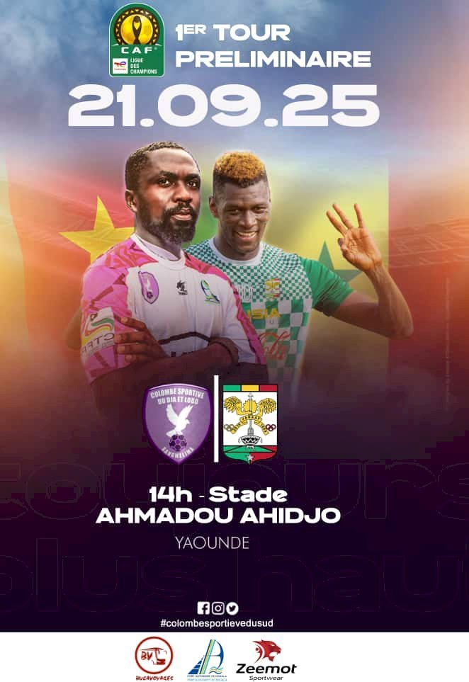 Ligue des champions CAF : Colombe Sportive du Sud prêt à relever le défi !