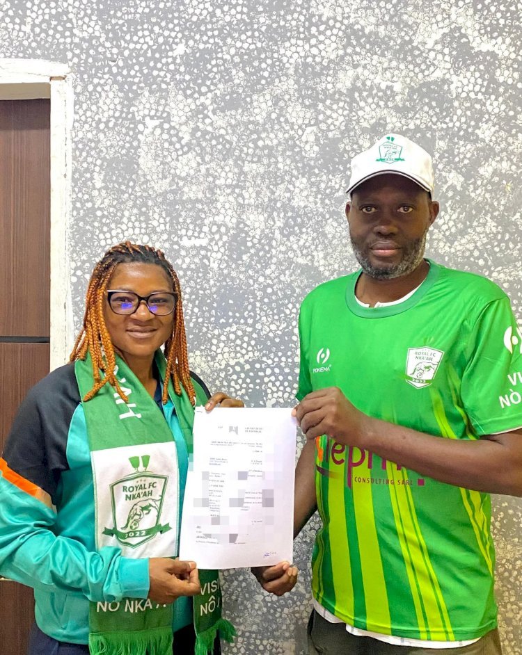 Royal FC de Nka’ah renoue sa confiance envers André Bosco Dime!