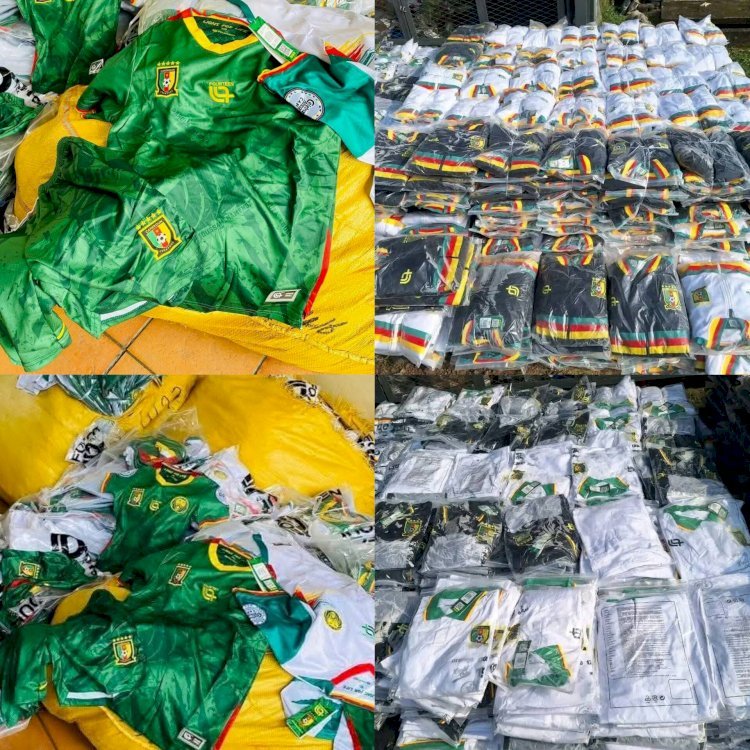 Fecafoot : Les maillots Saisis par la Douane Camerounaise, vers une destination inconnue !