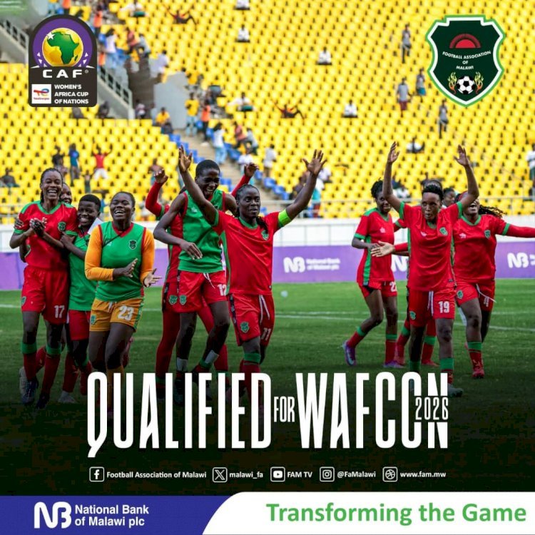 CAN Féminine 2026 : Le Malawi écrit la plus belle page de son histoire!