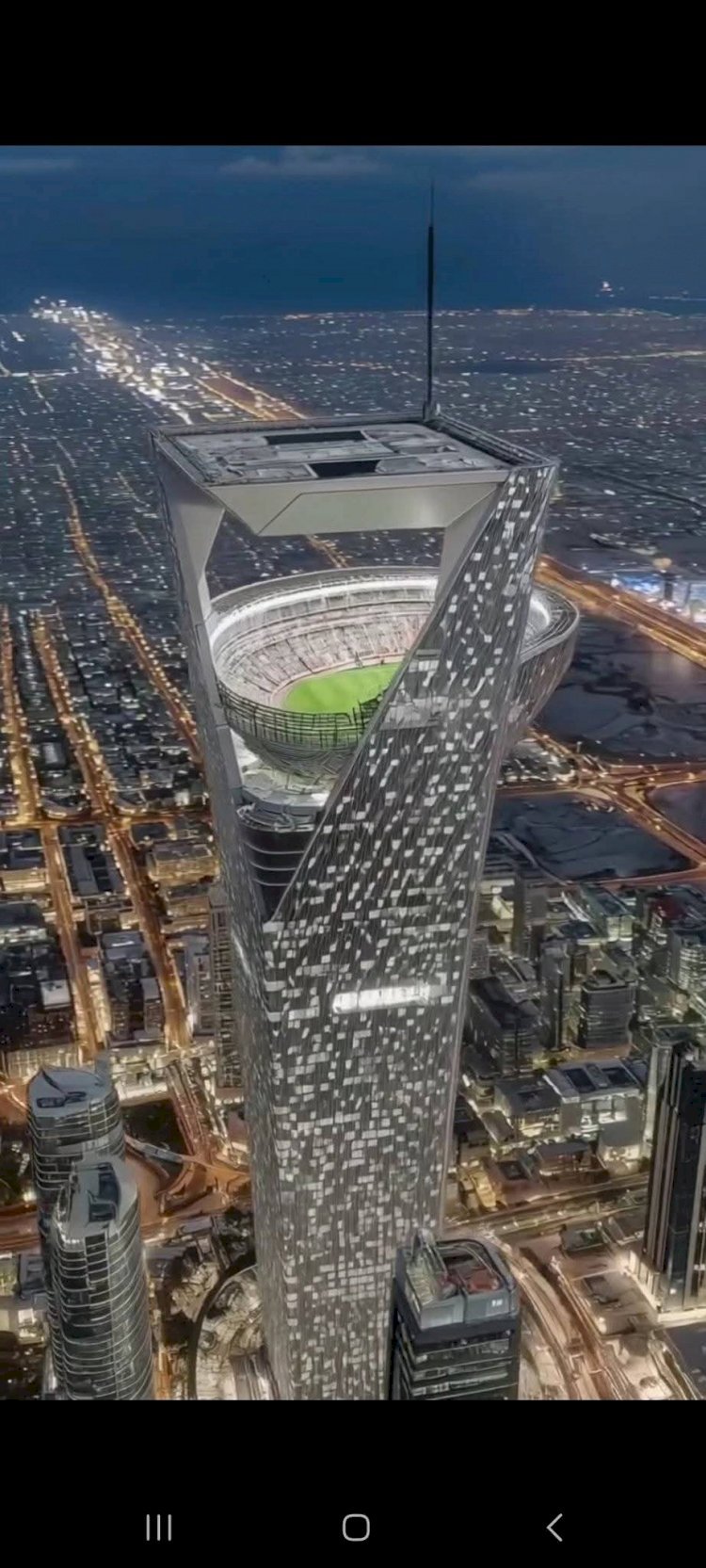 Infrastructure: L'Arabie Saoudite dévoile le NEOM Stadium, un stade suspendu révolutionnaire!