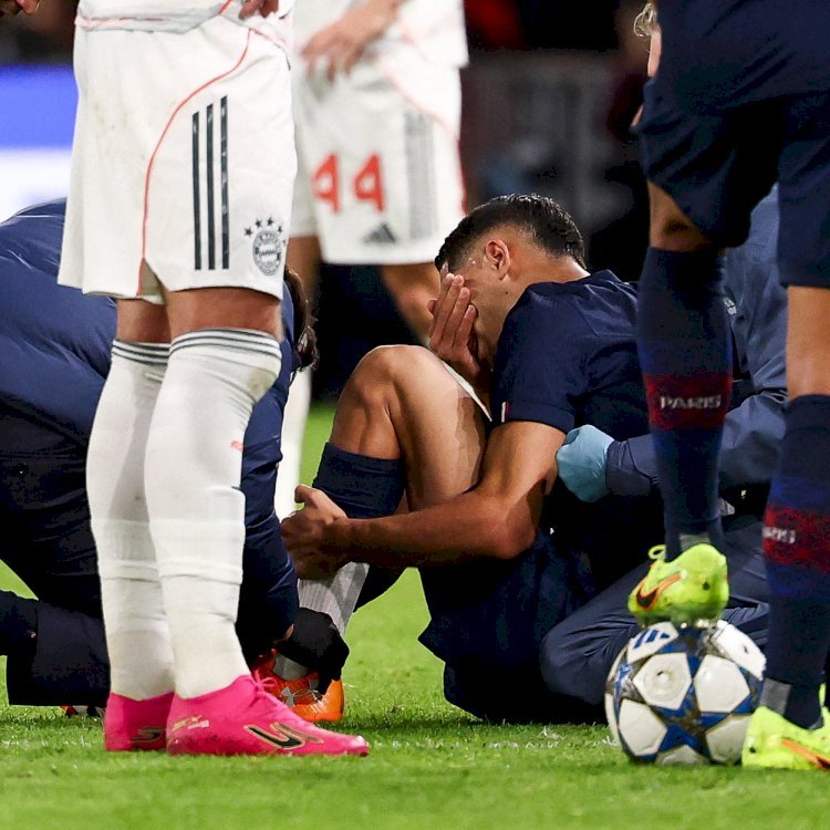 Football: Hakimi vers un Forfait pour la CAN ,une Blessure Qui Fait Craindre le Pire!