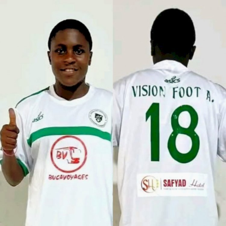 Mercato: Ange Tazanou rejoint Vision Foot Académie, une signature porteuse d'avenir!