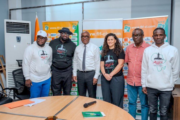 CAN TOTALENERGIES 2025 : La Caravane Panafricaine  des Influenceurs, reçues par la FIF!