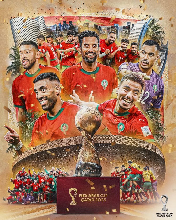 Football : Le Maroc sacré champion de la Coupe arabe de la FIFA!