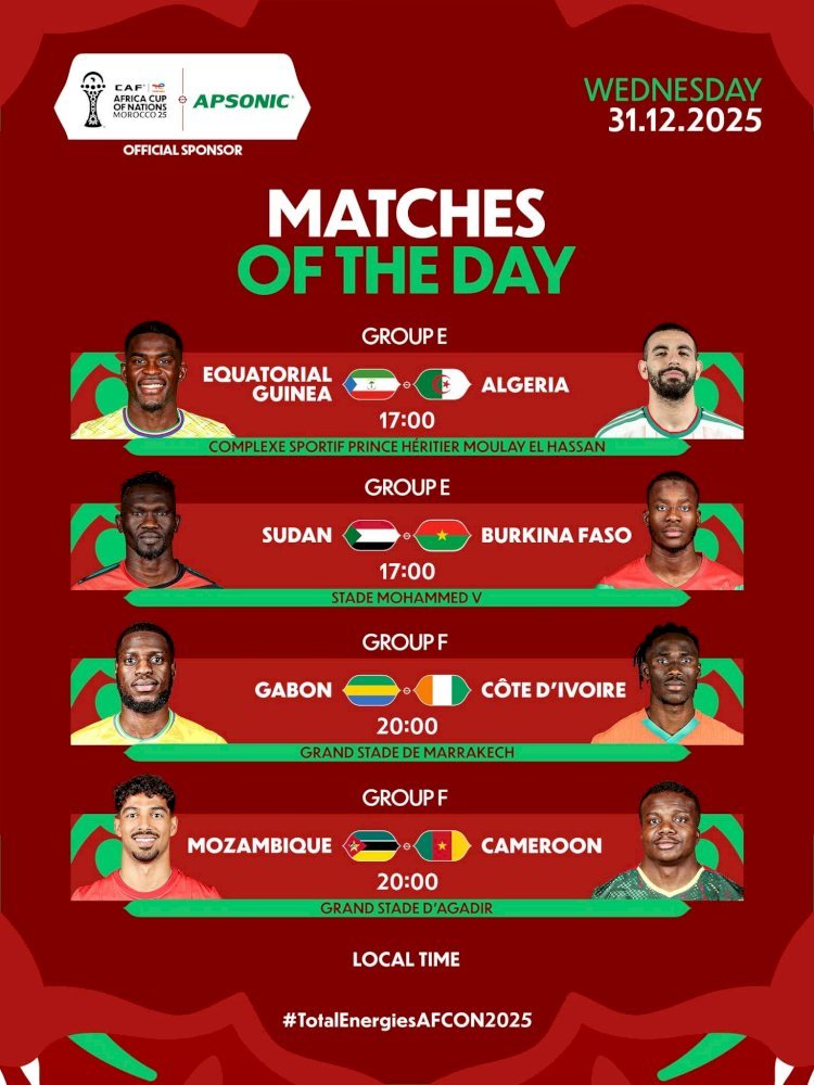 CAN TotalEnergies 2025 : Une fin d'année riche en rivalités au menu ce jour!