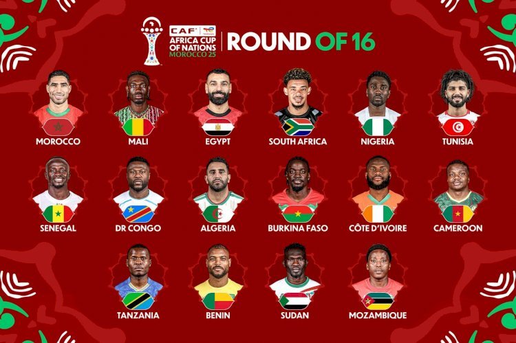 CAN TotalEnergies 2025 : Les 16 nations qualifiées pour les huitièmes de finale sont connues !