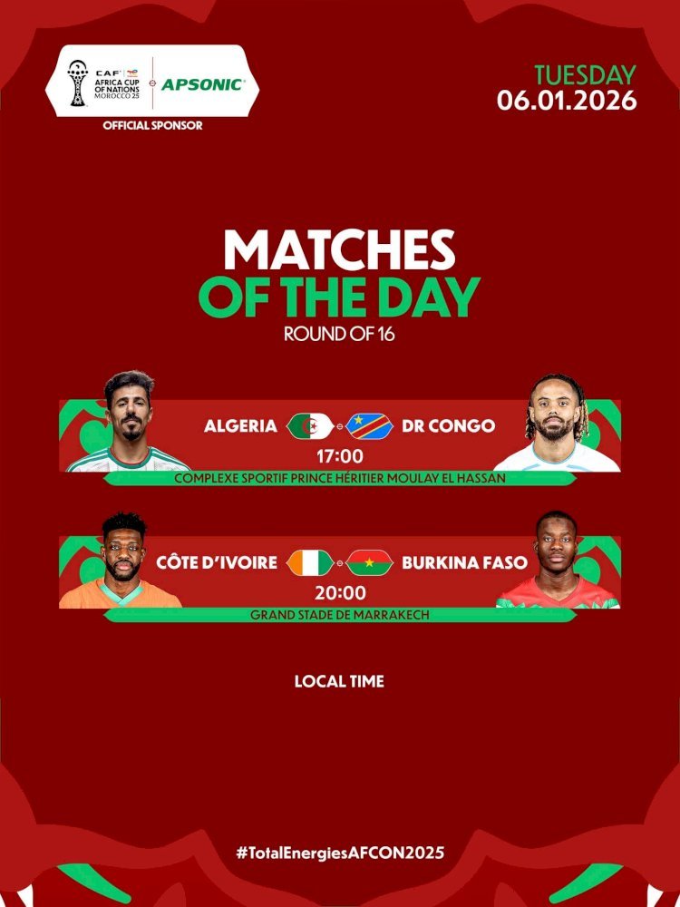CAN TotalEnergies 2025 : Une soirée palpitante pour conclure les huitièmes de finale !