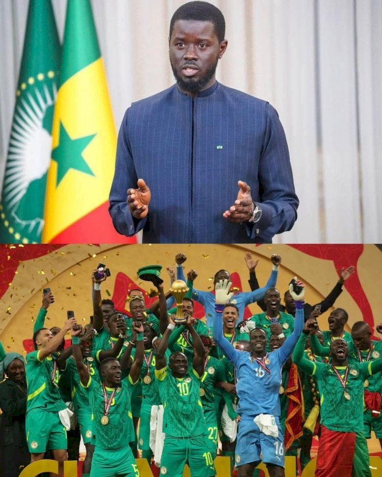 CAN TotalEnergies 2025: Le Président sénégalais couvre ses héros d'or et de terrains !