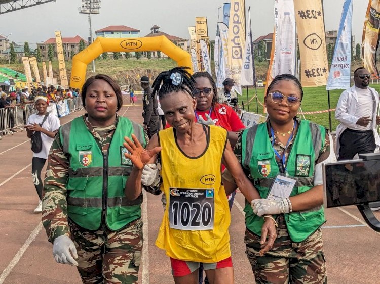Race of Hope 2026: Sarah Etongue 59 ans et toujours Indétrônable !