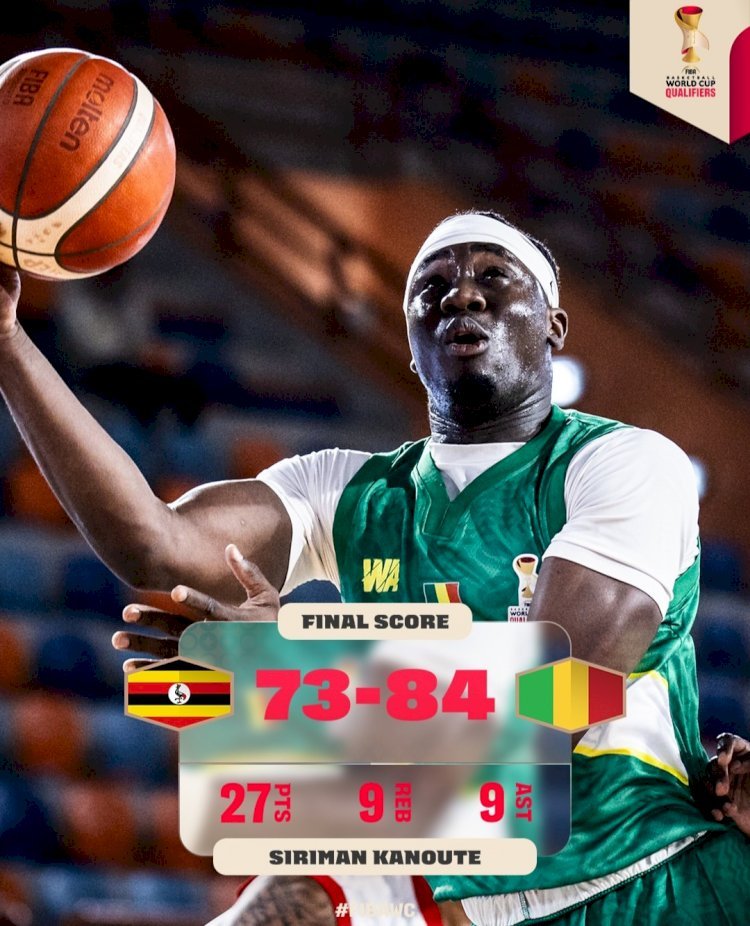 Elim Mondial FIBA 2027 : le Mali renverse l’Ouganda porté par un Kanouté XXL !