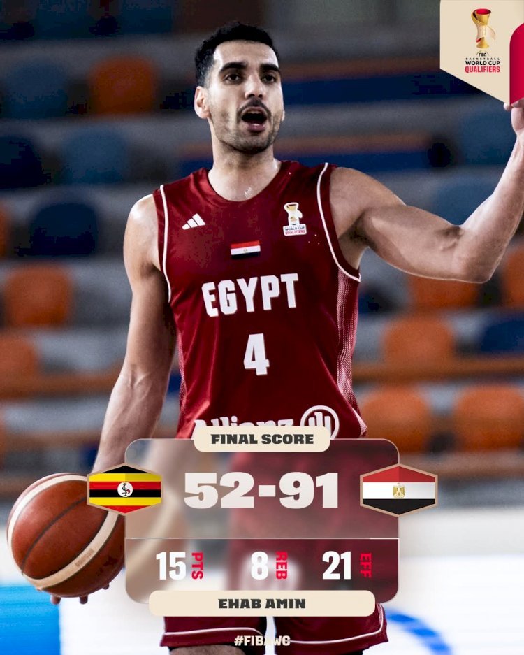 Élim Mondial FIBA 2027 : l’Égypte débloque son compteur face à l’Ouganda !