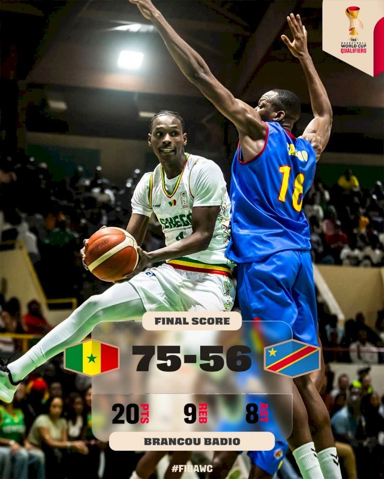 Élim Mondial FIBA 2027 : le Sénégal assure et s’installe à la deuxième place du groupe B !
