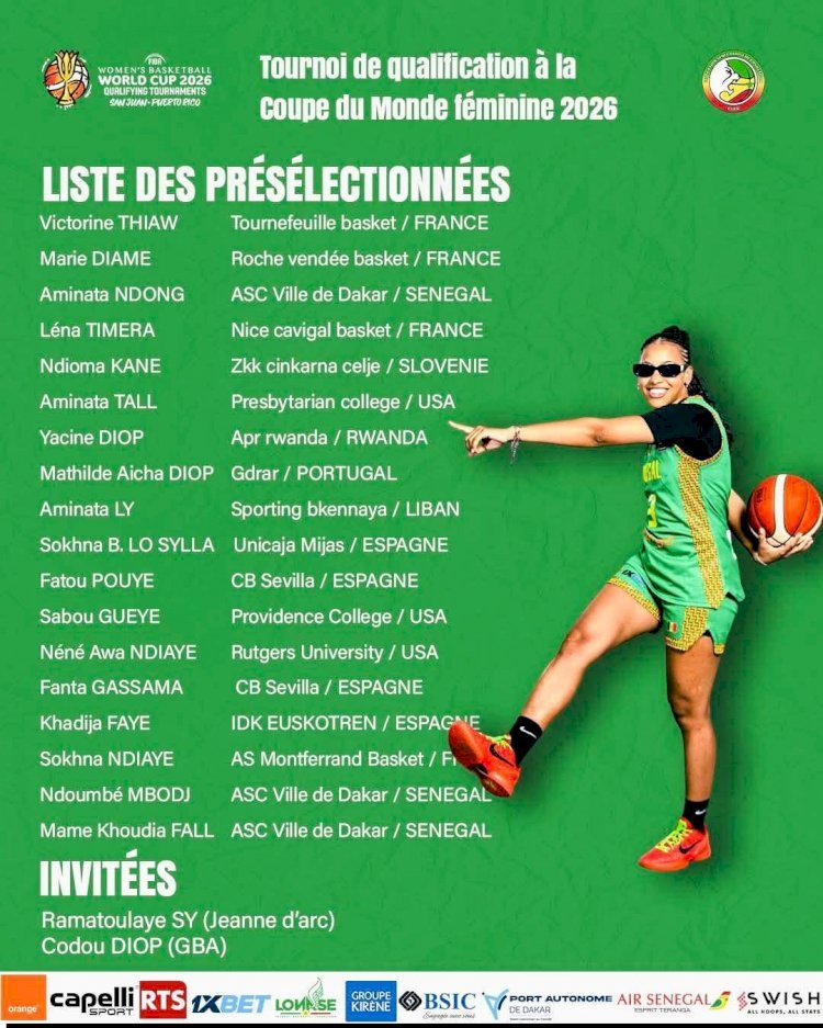 Élim Mondial FIBA 2026 : Cheikh Sarr dévoile sa première liste, cap sur l’Allemagne !