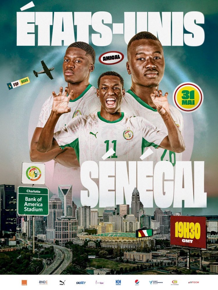 Match amical : Le Sénégal affronte les États-Unis !