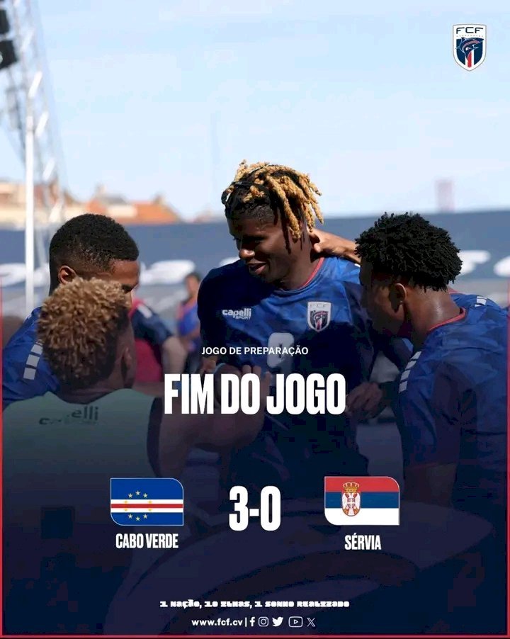 Amical CDM 2026 : Le Cap-Vert frappe la Serbie !