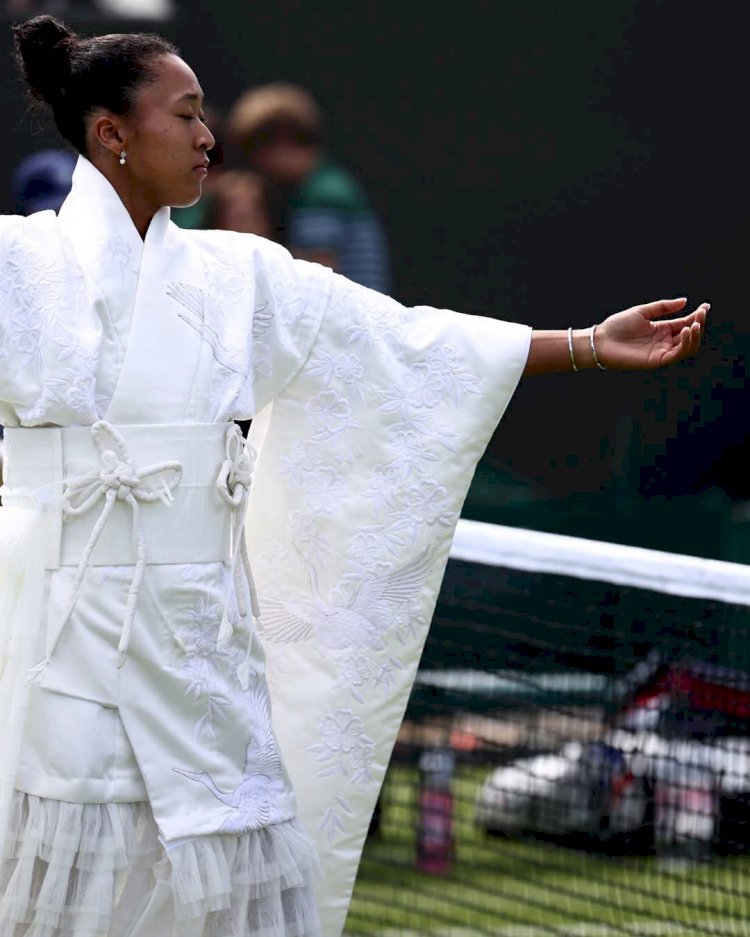 Wimbledon 2026 : Naomi Osaka fait sensation avec une tenue inspirée des traditions japonaises !