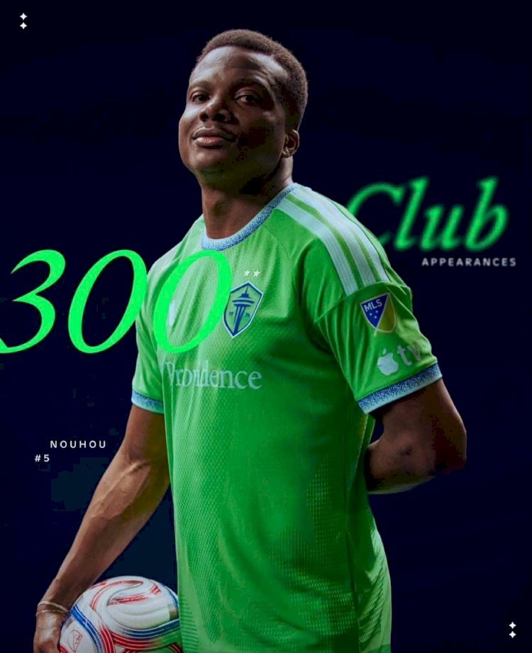 Lions Indomptables : Nouhou Tolo franchit le cap de 300 matchs avec les Seattle Sounders !