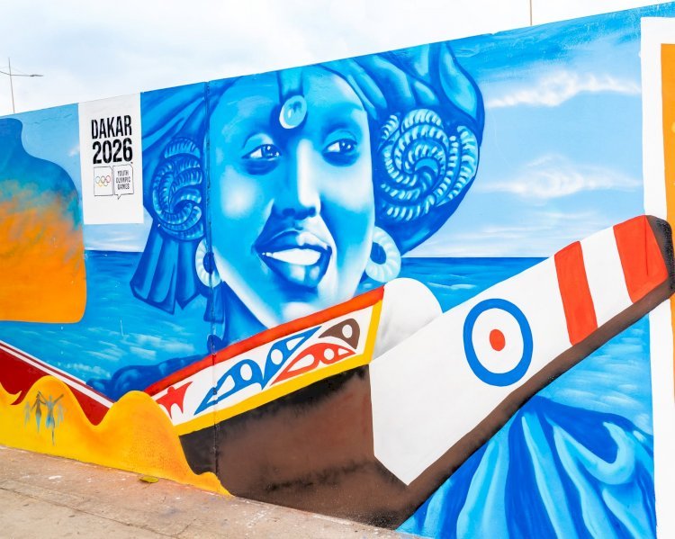 JOJ Dakar 2026: L'art urbain s'empare des villes hôtes !