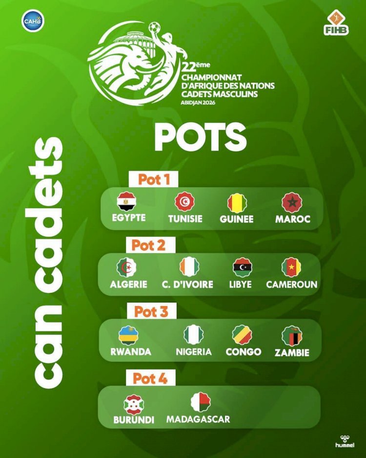 CAN Cadets 2026: Le Cameroun face à son destin, les différents pots dévoilés !